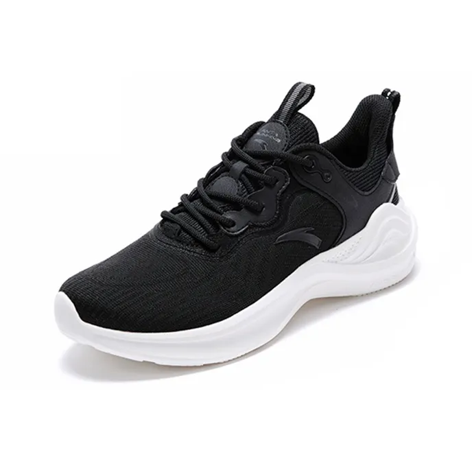 Anta Ling Yun 3 Lightweight Low Top Running Shoes Women's Black-2