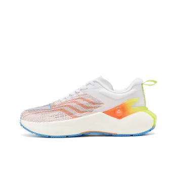 PEAK State Extreme 5.0 Pro Cushioning Wear Resistant Low Top Running Shoes Women's White Orange
