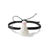 Black Badminton Hair Tie