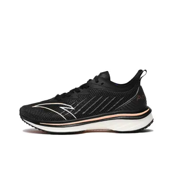 Anta MACH Mach 1.0 Low Top Running Shoes Women's Black