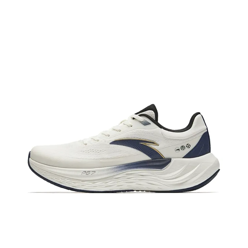 Anta Low Top Running Shoes Men's Ivory White-0