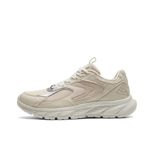 PEAK OG45 Running Shoes Women's Low-Top Beige