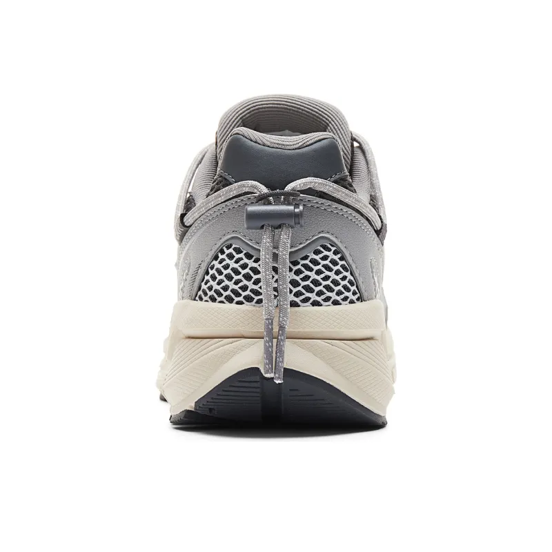 PEAK OG 7000 Cushioning Slip Resistant Abrasion Resistant Breathable Low Top Running Shoes Men's Silver Gray Dark Gray-4