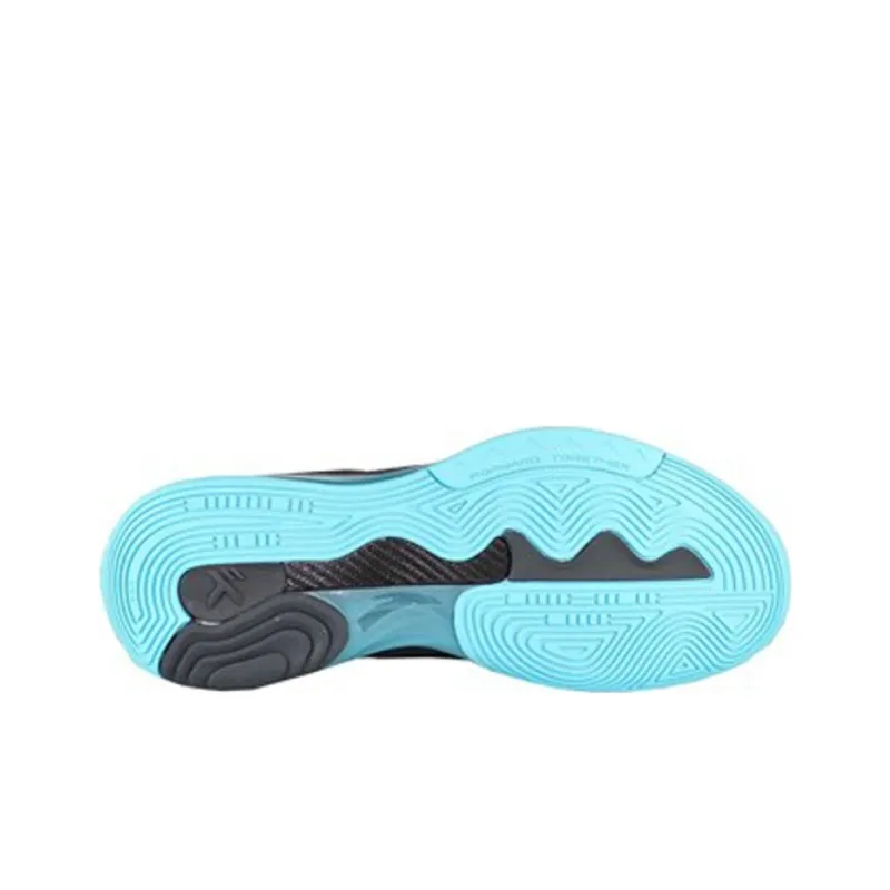 ANTA KT6 Basketball Shoes Men High Top Black/Blue-3