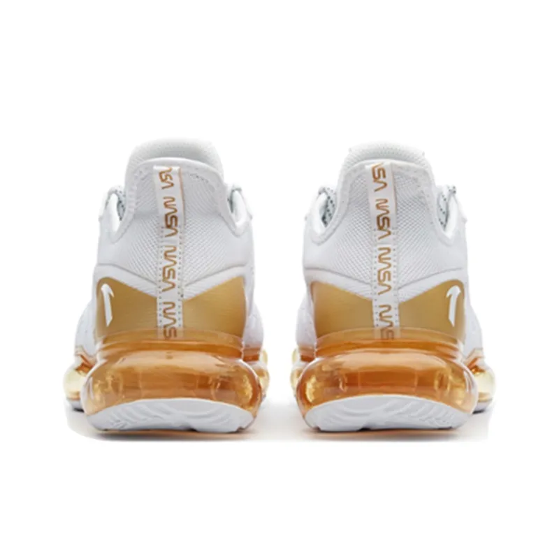 ANTA SEEED Running Shoes Men Low Top White/Gold-5