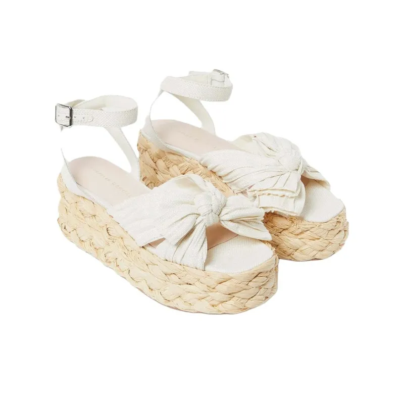 Loeffler Randall Gaby One-Strap Sandals 7cm Women's White-3