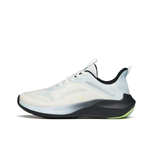 ANTA DuCi1 Running Shoes Men Low-Top Ivory White/Mystic Blue