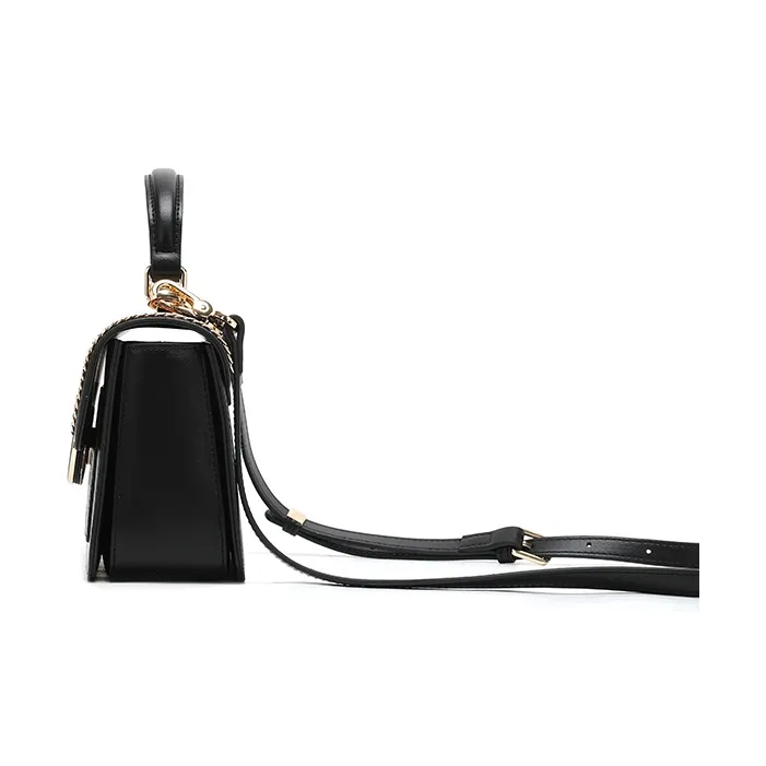 SNOOPY PU Shoulder Bag Crossbody Bag Handbag Regular Women's Black-3