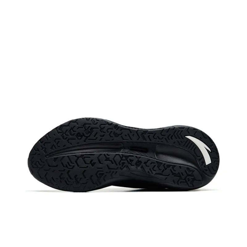 Anta 2.5 Breathable Low Top Running Shoes Men's Black Gray-4