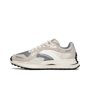 Anta Star 202 Td Shock Absorbers With Slip Resistant And Abrasion Resistant Properties Low Top Running Shoes Men's Gray