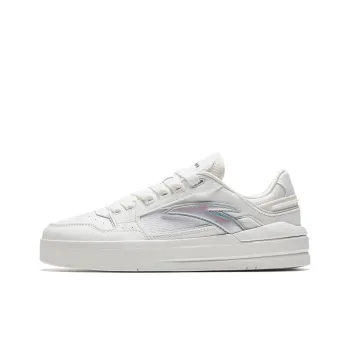 Anta Street Naughty Lite Anti Slip Wear Resistant Low Top Skateboard Shoes Women's White