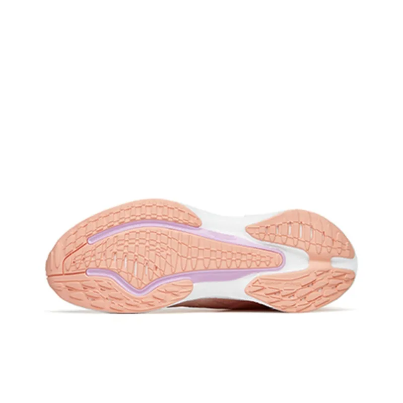 Anta MACH 2.0 Low-Top Running Shoes Women's White Pink-5