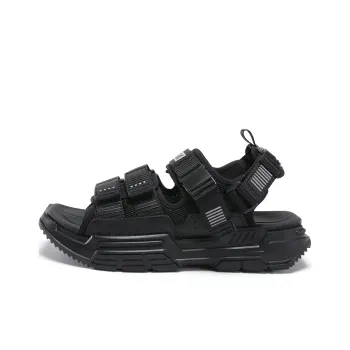 PEAK Attitude Extreme Series Beach Sandals Men All Black