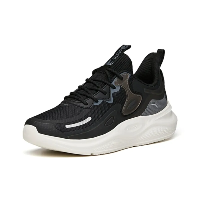 Anta Ling Yun 2 Shock Absorbers Slip Resistant, Abrasion Resistant, Breathable Low Top Running Shoes Men's Black-2