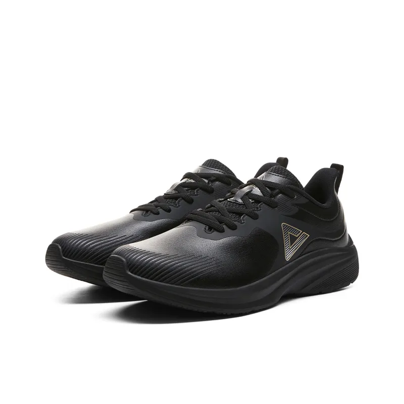 PEAK Qingyi Lightweight And Wear resistant Low Top Running Shoes Men's Black-2