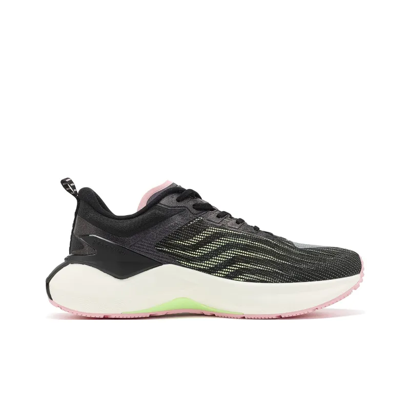 PEAK State Extreme 5.0 Pro Cushioning Wear Resistant Low Top Running Shoes Women's Black Pink-1