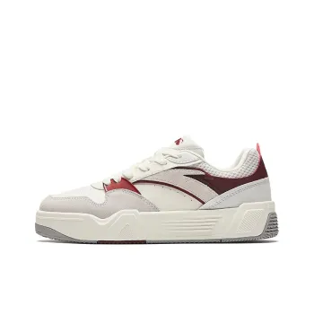 Anta C37 Series Height Increasing Lightweight Low Top Skateboard Shoes Women's Ivory White