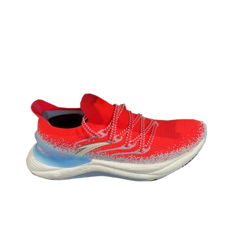 Anta Chuang 2.0 Pro Cushioning Wear Resistant Low Top Running Shoes Unisex Red-1