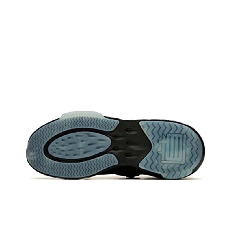 ANTA Bastard Casual Shoes Men High Top Black/Bronze/Oxygen Blue-5