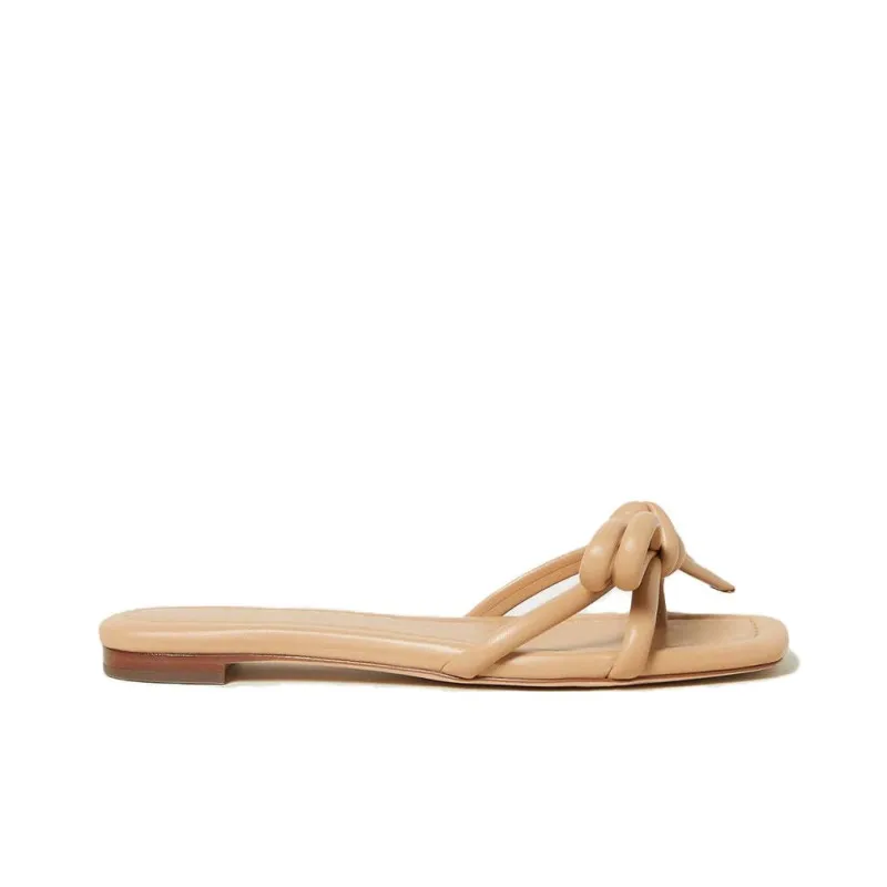 Loeffler Randall Flip Flops Women's Beige-1
