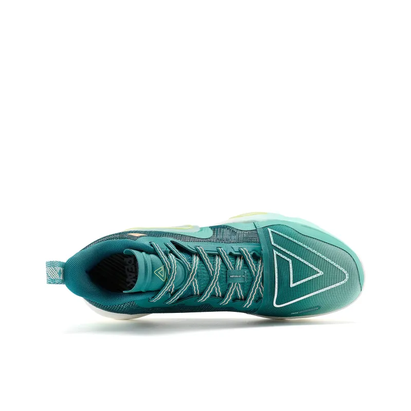PEAK State Extreme Triangle 2.0 Mid Top Basketball Shoes Men's Agate Green-3