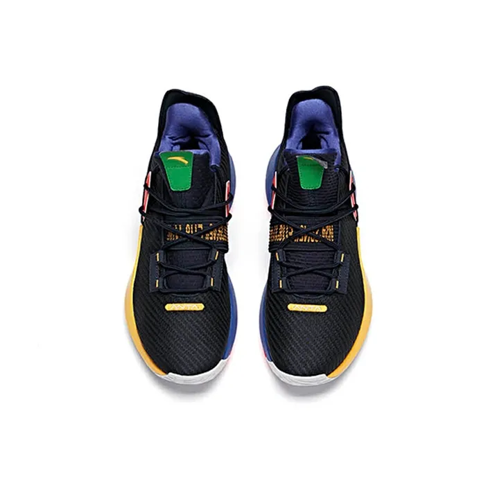 Anta Airspace 2 Shock Absorbers With Slip Resistant And Abrasion Resistant Properties Low Top Basketball Shoes Men's-3