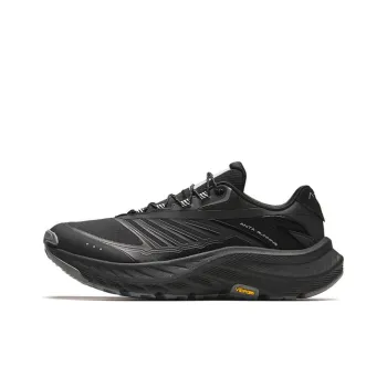 Anta Durable Breathable Low Top Casual Trail Running Shoes Men's Black