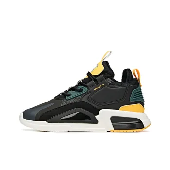 ANTA Rubik's Cube Casual Shoes Men Low Top Black/White/Yellow
