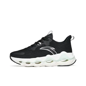 Anta Martian Foam Mars Foam Lightweight And Wear resistant Low Top Running Shoes Women's Black