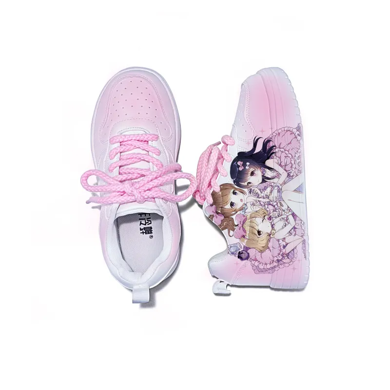 Cold Cicadas Yesterday Durable Breathable Low-Top Skateboard Shoes Unisex-3