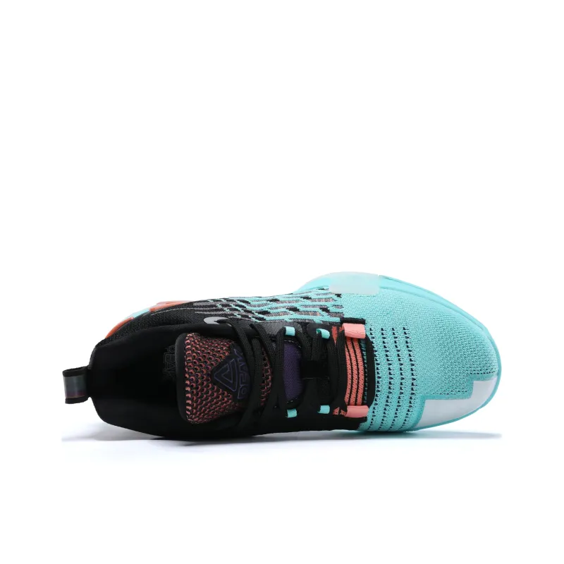 PEAK State Pole 4.0 Speed Falcon Anti-Slip Wear-Resistant Basketball Shoes Dreamy Green-4