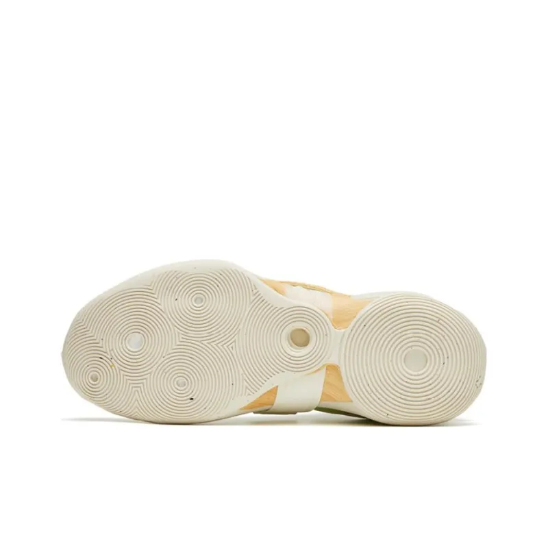 Anta KT-SPLASH-V Arbor Day Cushioning Anti-Slip And Wear-Resistant Low-Top Basketball Shoes Ecru-4