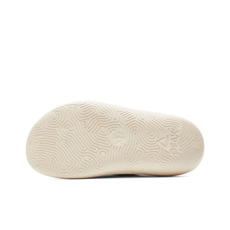 PEAK Very Small Fat Drag Slide Slippers Women's Bean Khaki-5
