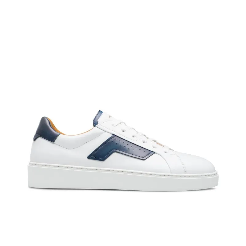 Magnanni Phoeni Low-Top Skateboard Shoes Men's White-1