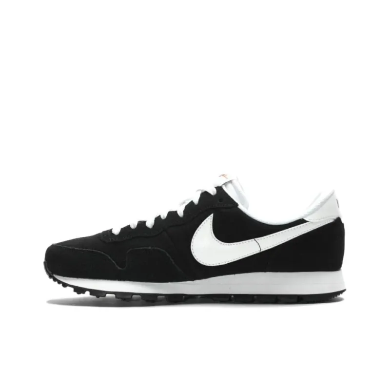 Nike Air Pegasus 83 Cushioning And Breathable Low Top Running Shoes Unisex Black-0