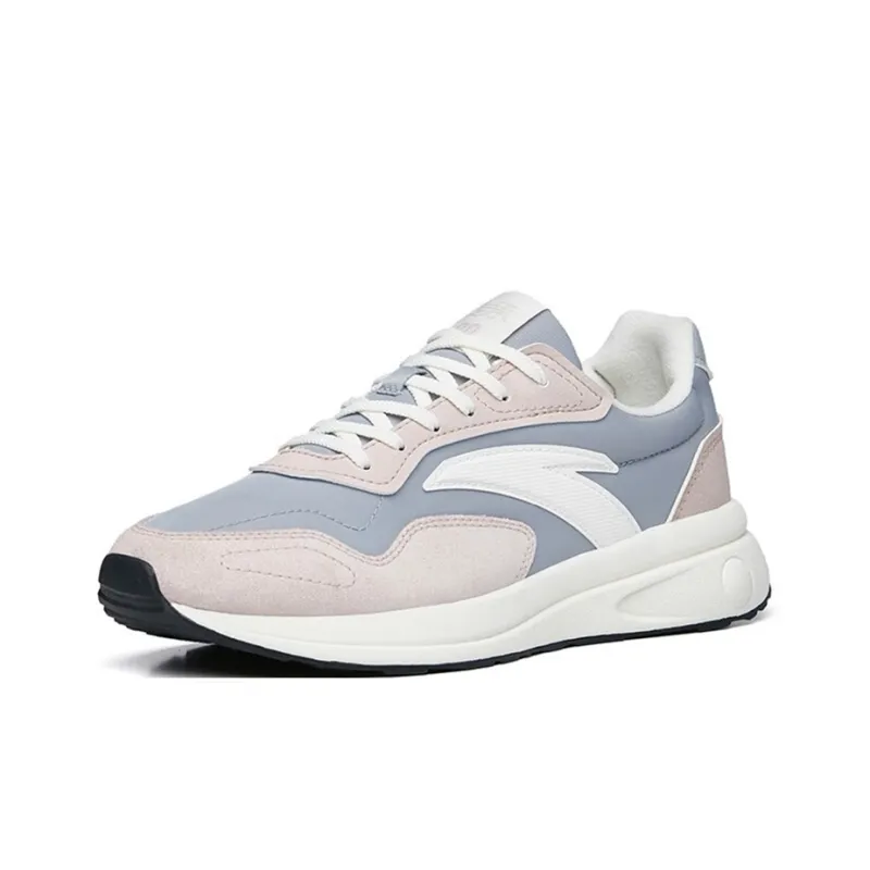 Anta HERITAGE Wear Resistant Low Top Sports Casual Shoes Women's Gray-2