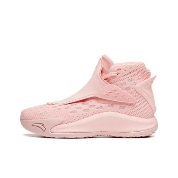 Anta KT5 'Valentine's Day' Anti Slip Wear Resistant High Top Basketball Shoes Women's Pink