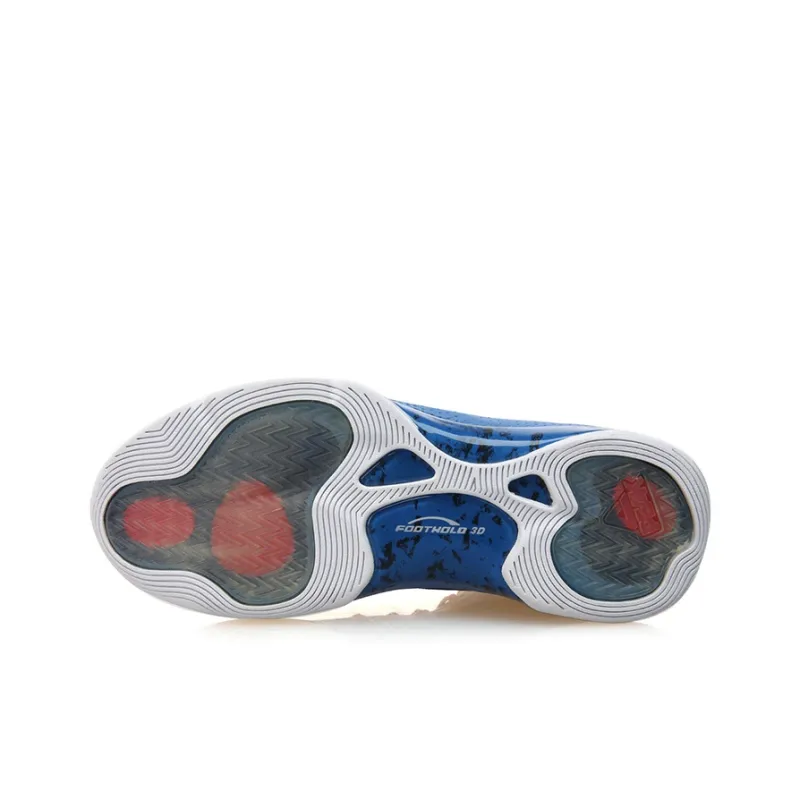 PEAK Challenger 1 III Mid-Top Performance Basketball Shoes Men's Colorful Blue-3