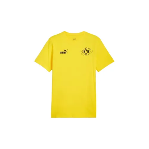 PUMA Borussia Dortmund T-Shirts Men Black/Yellow