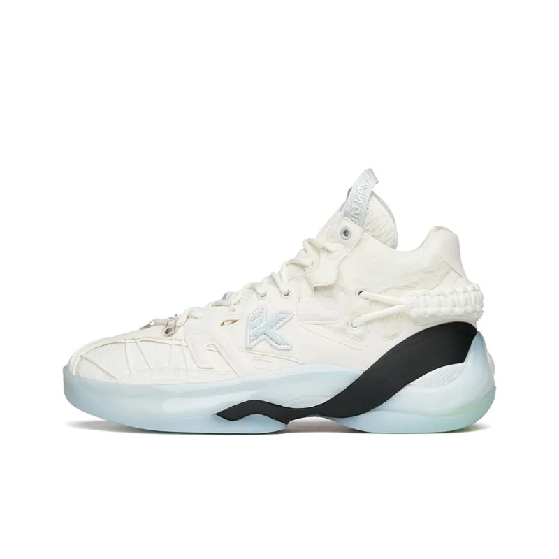 Anta KT7 Performance Basketball Shoes Men's Ecru Destruction Edition-0
