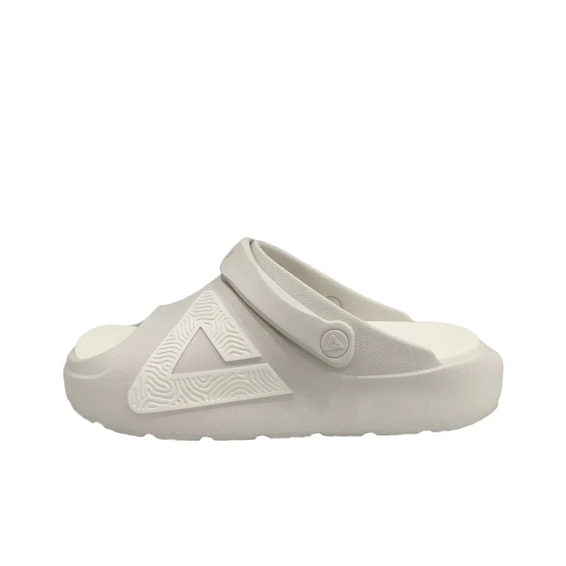 PEAK Statistic Sandals Treading Waves Beach Sandals Men's White Gray Green-1