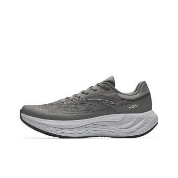 Anta Travel Step Cushioning Breathable Low Top Casual Running Shoes Men's Obsidian Gray