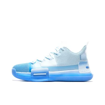 PEAK Flash Taichi, Snow Peak Abrasion Resistant Low Top Performance Basketball Shoes Men's Blue White