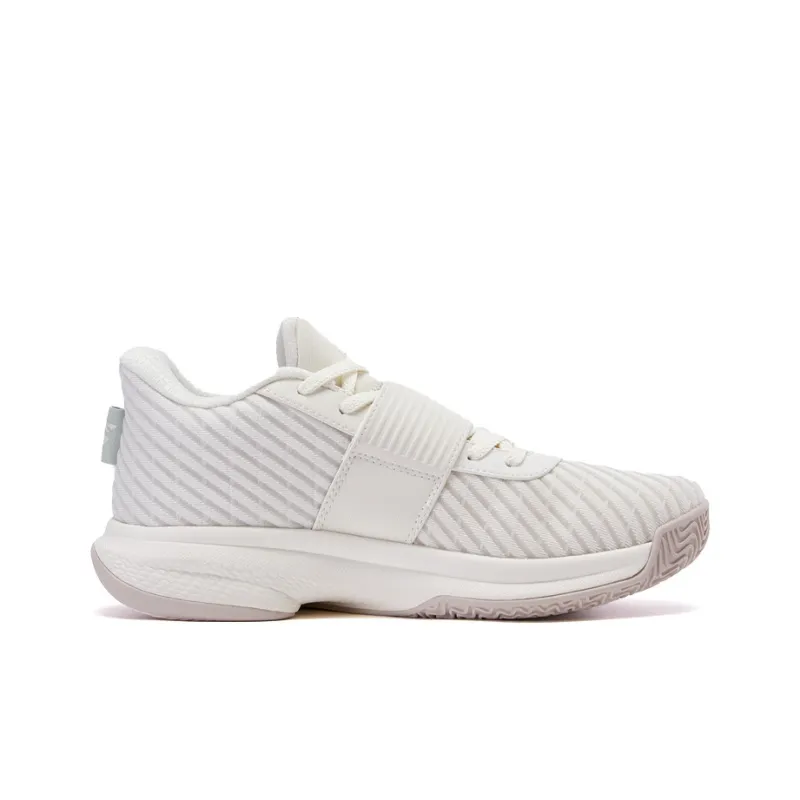 PEAK Spirit Snake Anti Slip Wear Resistant Low Top Basketball Shoes Men's White-1