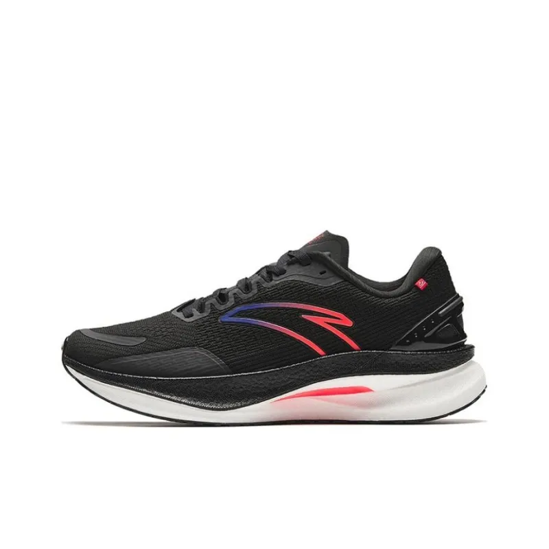 Anta Champion 2nd Gen Pro Cushioning Wear Resistant Low Top Sprint Running Shoes Men's Black-0