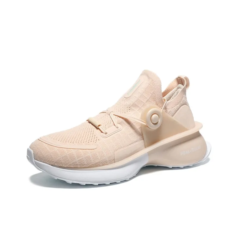 PEAK Tai Ji2.0 Cushioning Anti-Slip And Wear-Resistant Low-Top Running Shoes Men's Dusty Pink-2