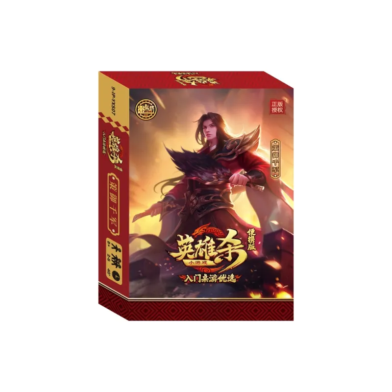 QCF Hero Kill Full Set Box Included Solid Card Mobile Version Iron Box Full Armed Board Games-2