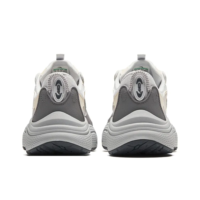Anta Stars Height Increasing Low-Top Casual Shoes Men's Gray-3