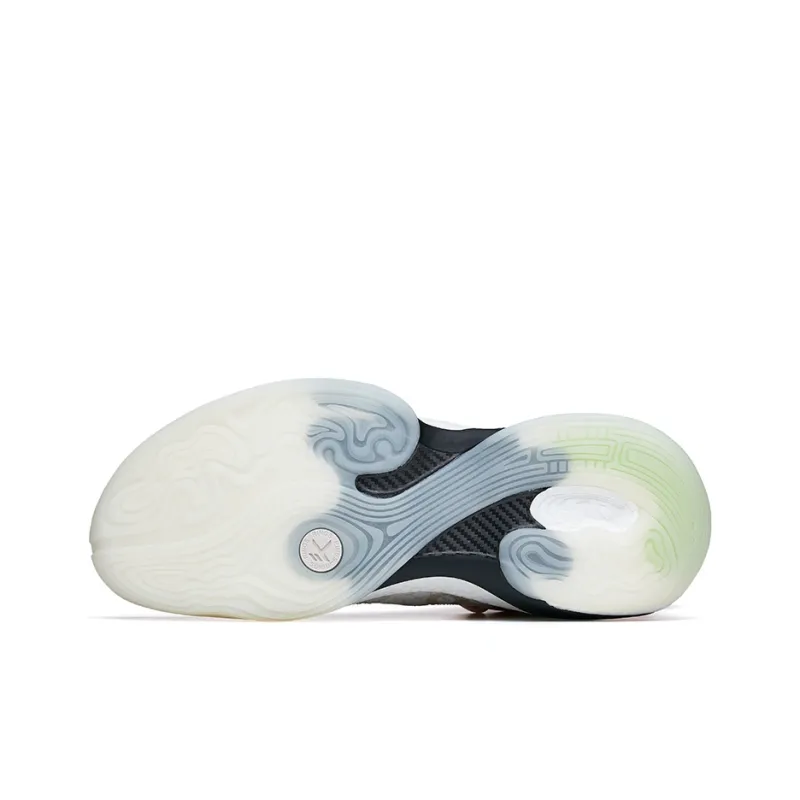 Anta KT7 KT 7 'CNY' Cushioning Anti-Slip And Wear-Resistant High-Top Basketball Shoes Ecru-5