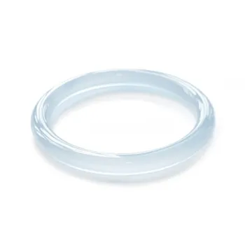 Love Chalcedony Jade Bangles Unisex